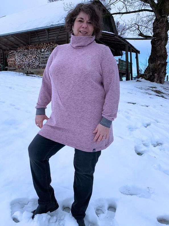 Shirt CALIN Gr. 34-54 PDF-Schnitt A4, A0 image number 8