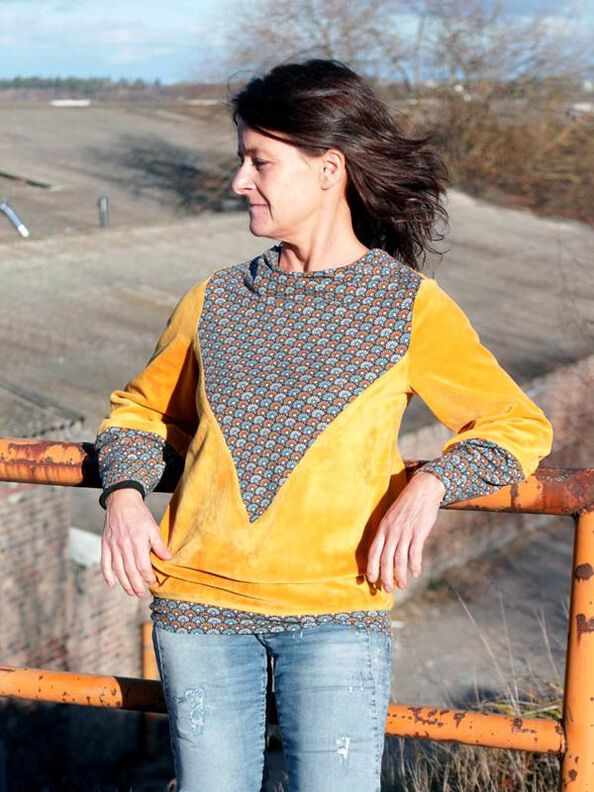 Shirt Petite CALIN Gr. 34-50 PDF-Schnitt A4, A0 image number 3