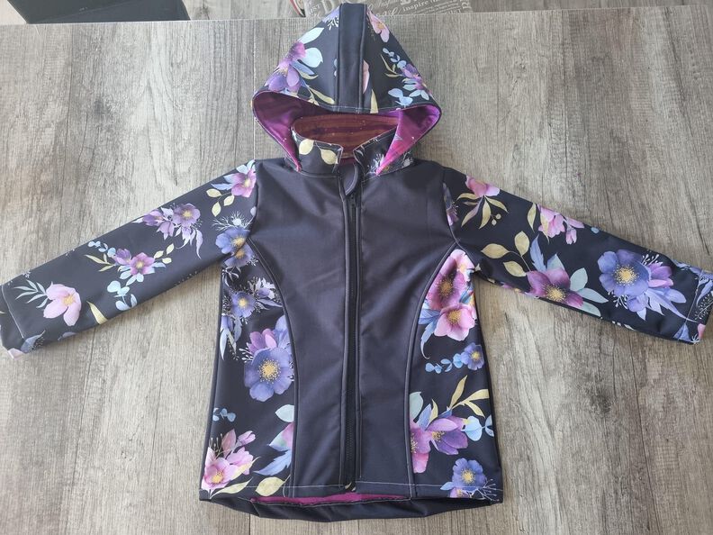 Softshelljacke ZUCKERMAUS GIRLS Gr. 110 - 164 Walkjacke image number 4