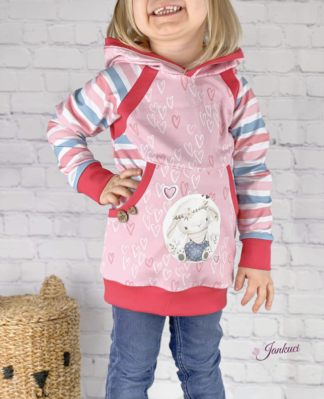 E-Book Raglanhoodie Gr. 68 - 98 image number 3
