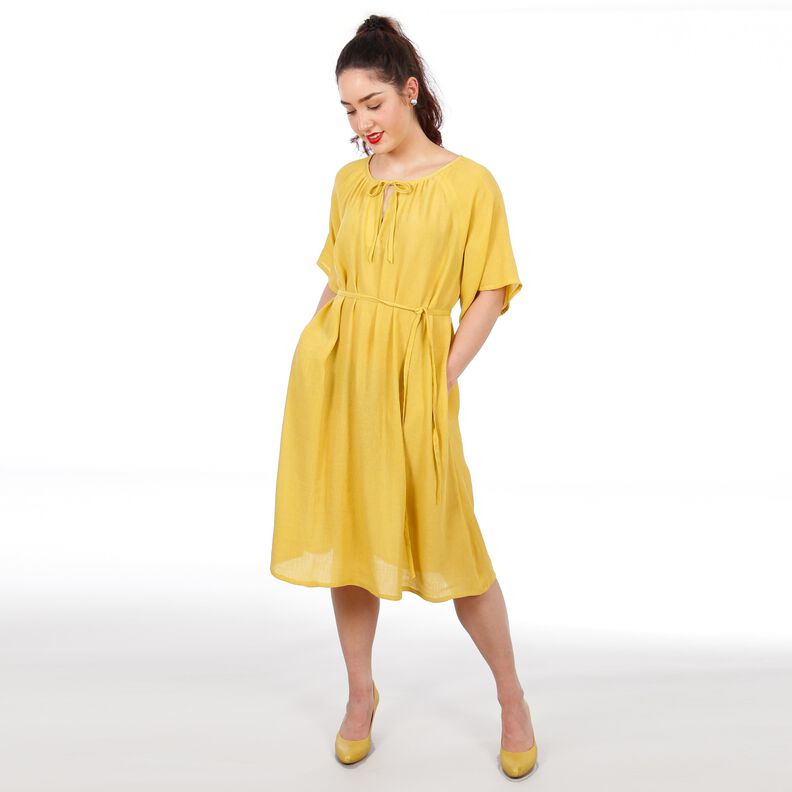 FRAU MALIN - Kleid mit gekräuseltem Halsloch  XS-XXL image number 6