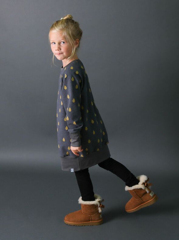 "Every-Day-Dress Girls" Sweat-Kleid /Schnittmuster image number 9