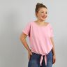 FRAU BILLE - luftiges Knotenshirt mit Ärmelaufschlag XS-L thumbnail number 4