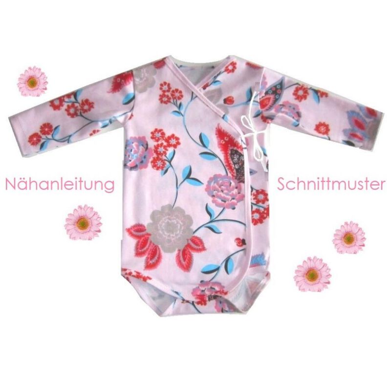 Schnitt + Anleitung Baby Wickelbody 56-74 image number 1