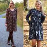 Damen Kleid GAUN Langarm Kurzarm ♥ Gr. XS-XXL thumbnail number 8