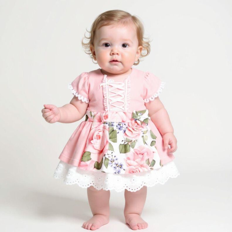 Schnittmuster Baby Dirndl Greta Gr. 56-104  image number 5