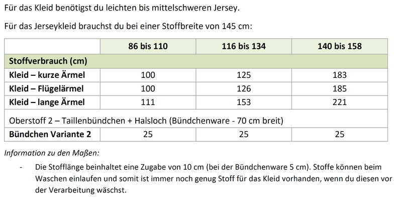 Bella Jerseykleid Kinder mit Glockenrock Gr. 86-158, A4+A0 image number 8