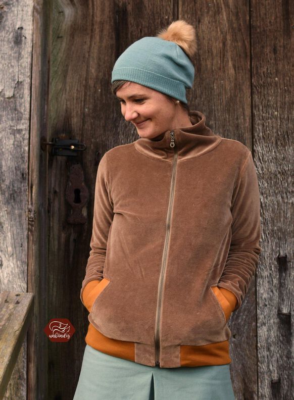 Sweatjacke Miss Co(o)llege - Nähanleitung und Schnittmuster image number 2