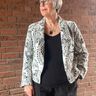 Schnittmuster kurzer Jersey Blazer LILIA (34-58) thumbnail number 8
