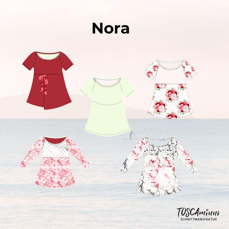 Raglanshirt Nora Gr. 34-46 Nähanleitung + Schnittmuster image number 9