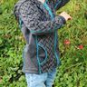 Sweatjacke Signore mit Kapuzenerweiterung FunkelRosa thumbnail number 7
