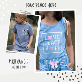  PLOTTDATEI "LOVE PEACE HOPE"