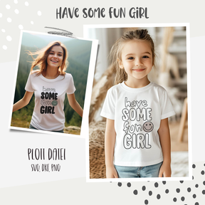  PLOTTDATEI - FUN GIRL