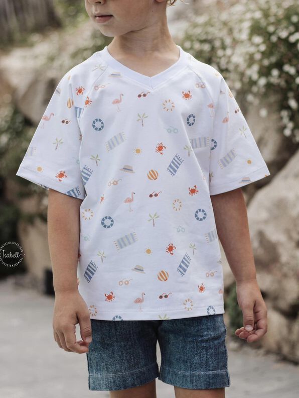 CL*OVERSIZE SHIRT KIDS 74-170 image number 7