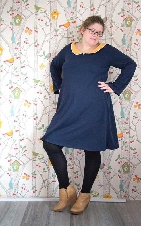 Kleid Tunika DELICIA (34-56) A-Linie Schnittmuster image number 7