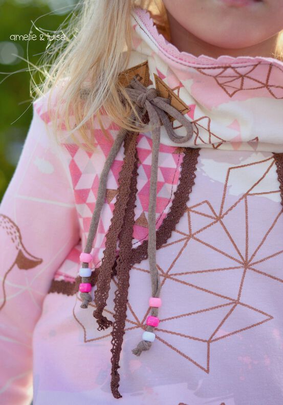 "Casual Sweater Maxi" Gr. 128-164 - Anleitung und Schnittmuster für einen Pullover für Kinder & Teeanger image number 4