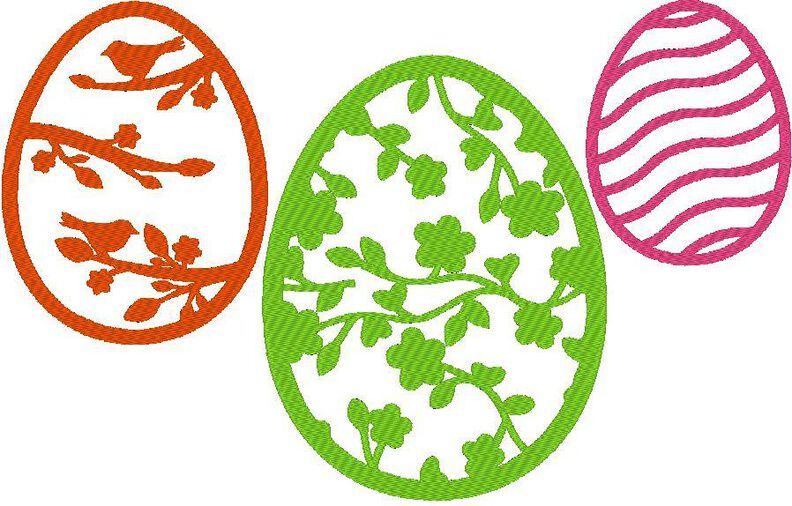 Osterei Stickdatei - Ostern Ei image number 5