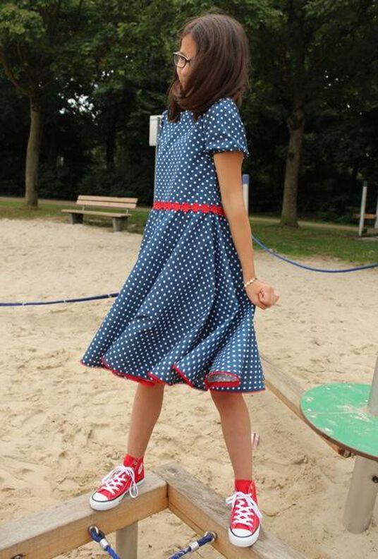 (Petticoat-)kleid, Gr. 110-152 image number 1