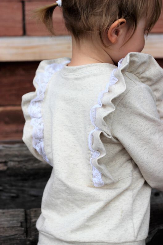 Pullover Gr.56-128-Sweater Lola mini -  inkl. Beamerdatei  image number 4
