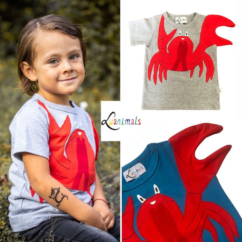 T-Shirt Kind E-Book Luanimals Krabbe Karli (86-152cm) image number 5