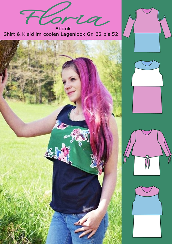 Sommertop Floria Gr. 32 bis 52 image number 1