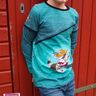 *Kids Basicshirt* Shirt mit vielen Teilungen, runder Saum thumbnail number 9