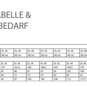 V-Shirt Chloe / Shirt mit Rüsche und V-Ausschnitt 34-50