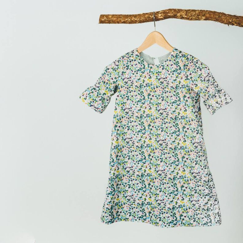 Kinder Kleid Stufenkleid viele Optionen CANTIK ♥ Gr. 110-164 image number 5