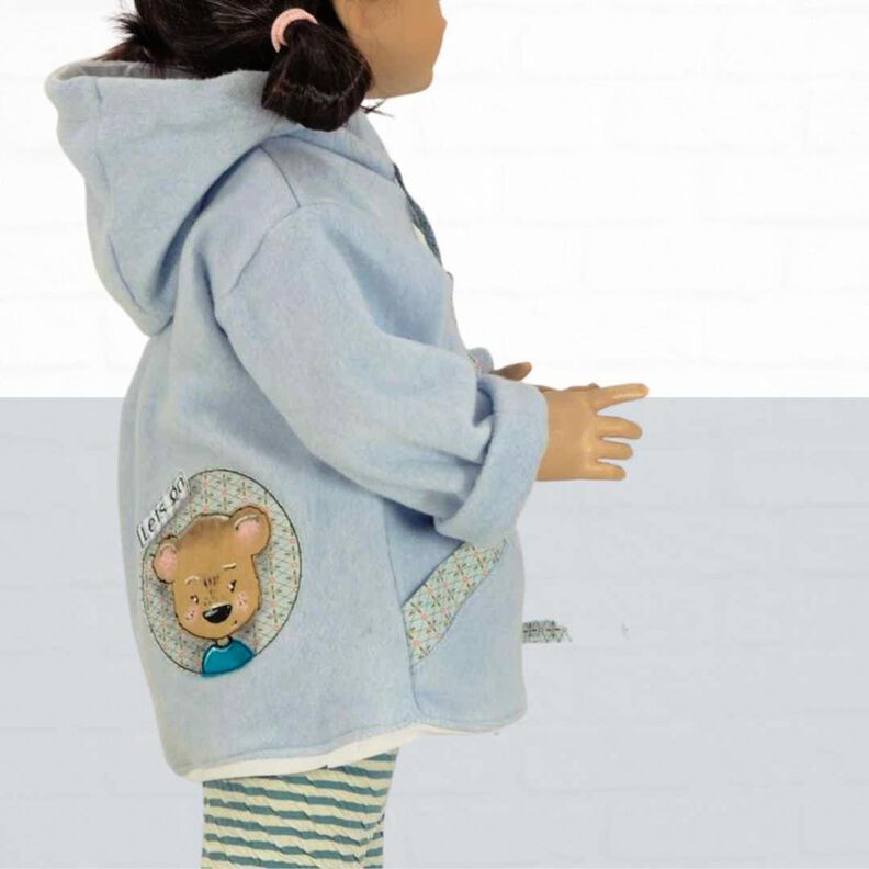 Kinderhoodie Inga + Immo Gr. 62-158 image number 2