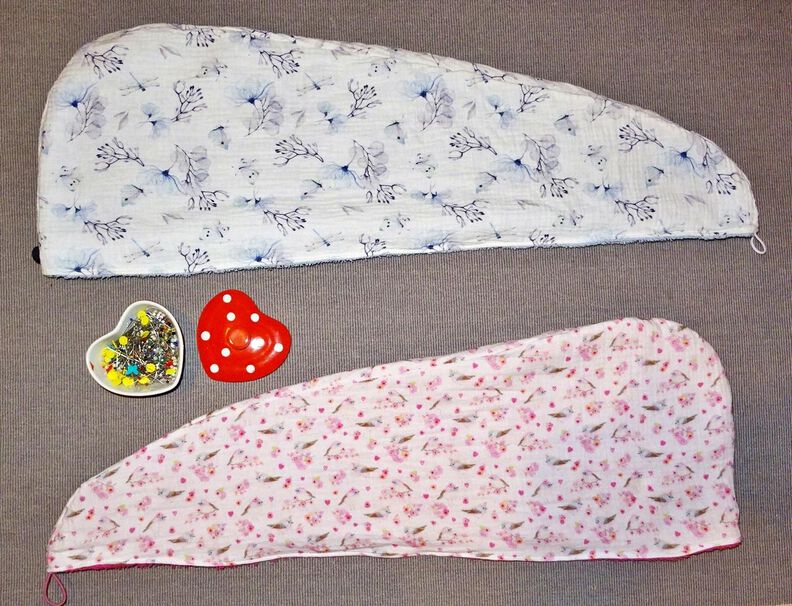 E-Book - Haar Turban Handtuchturban nähen Anfänger in 5 Gr. image number 9