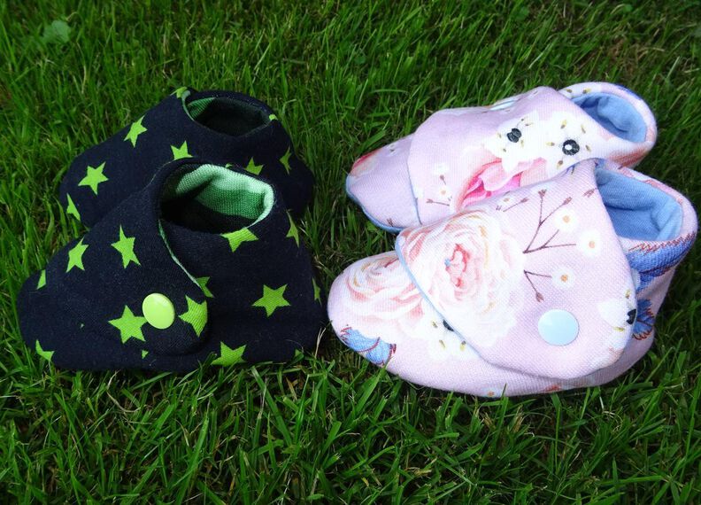 Babyschuhe nähen mit Schnittmuster in 4 Größen image number 5