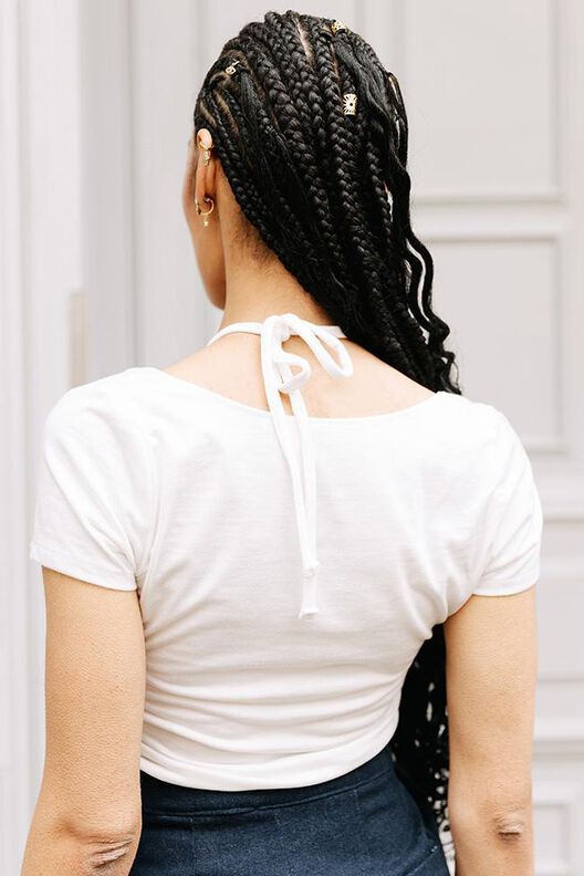 Schnittmuster nach Maß: Neckholder Top Damen image number 5