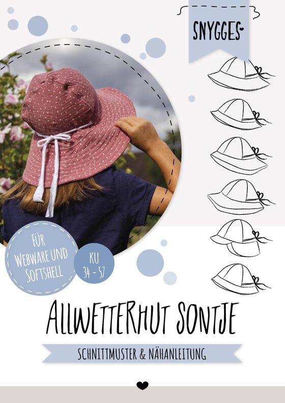 ALLWETTERHUT "SONTJE" - Schnittmuster und Anleitung image number 2