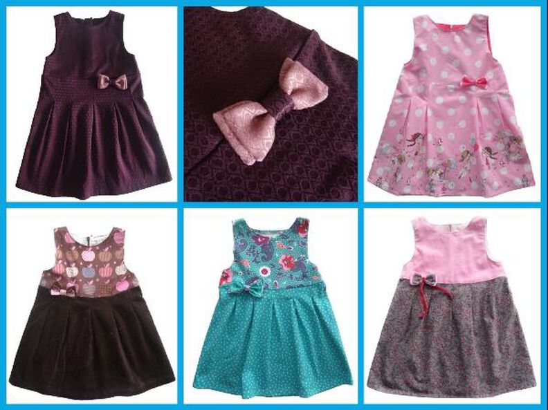 Kinderkleid "Hille", Schnittmuster Gr. 62 - 104 image number 4