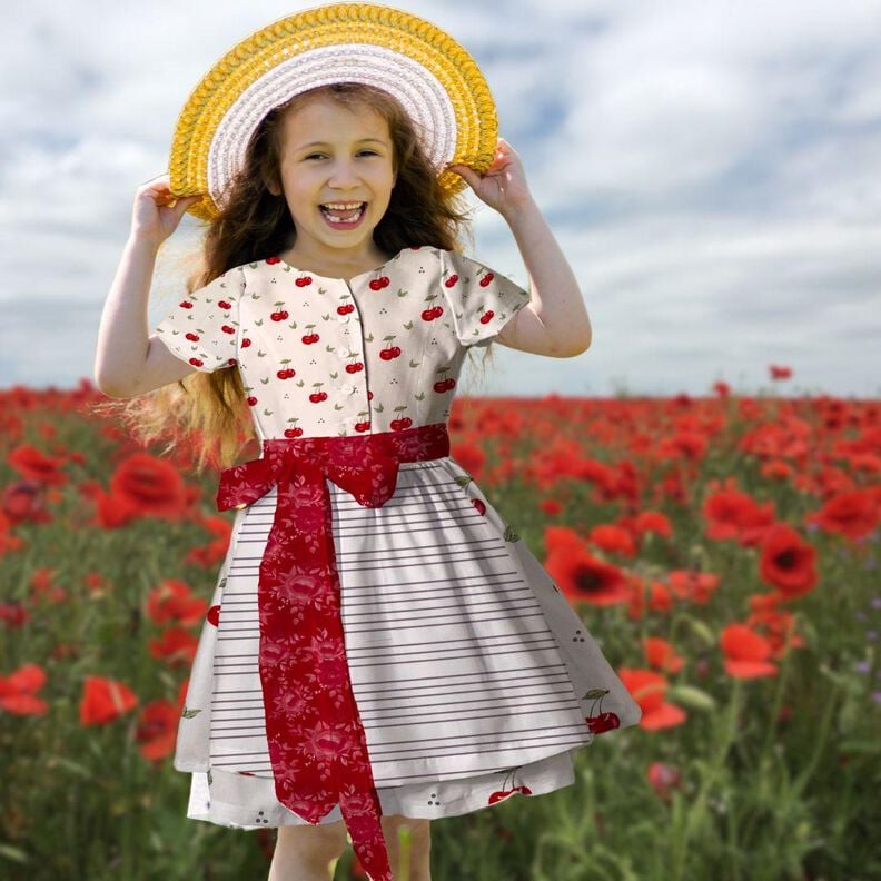 Schnittmuster Kinderdirndl Heidi Gr. 80 -140 Beamerdatei image number 7