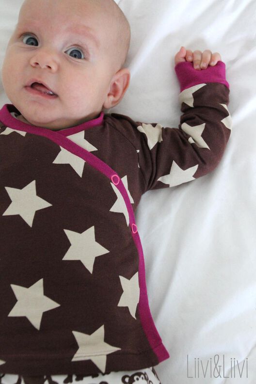 "Wickeljäckchen" Baby-Jäckchen / Schnittmuster  image number 6