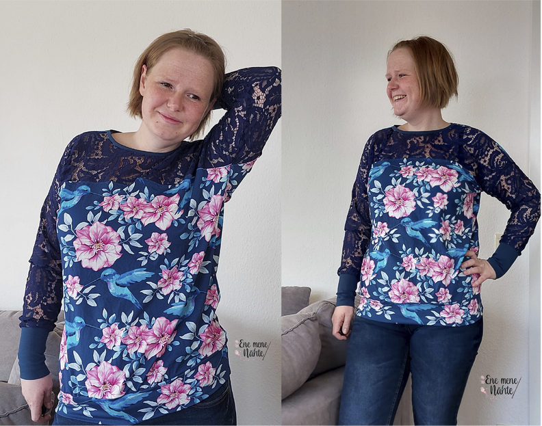 Wohlfühlshirt MayBe Damen Gr. 32 bis 54 image number 5