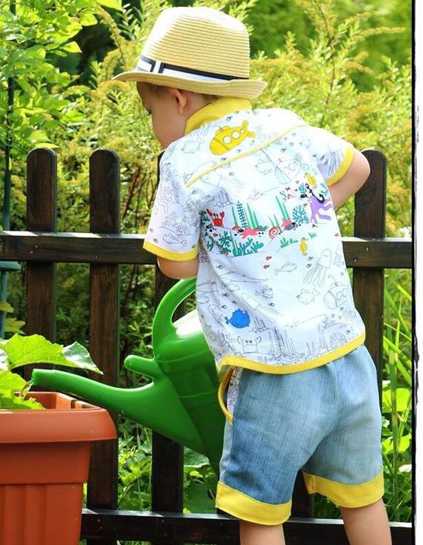 Ebook Jumpsuit Sommerkleid Karl(otta)&Marlene für Webware Größe 74-152 image number 8
