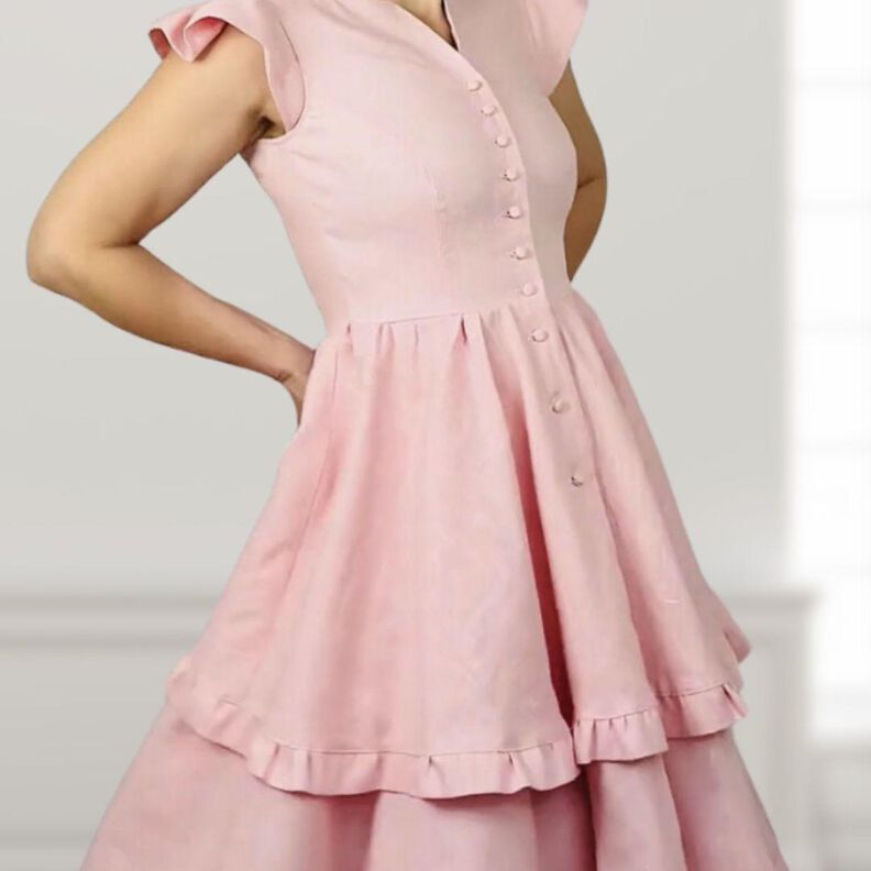 Schnittmuster Dirndl Fleur Gr. 34-54 - Leinenkleid image number 3
