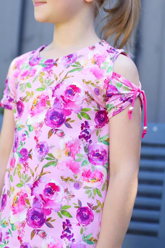 Sommershirt ALLEGRA Gr. 110-164 cut out Schleife image number 4