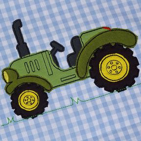  Doodle Traktor Stickdatei 
