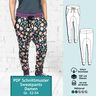 Sweatpants Linn, Gr. 32 – 54, Schnittmuster mit Ebenen  thumbnail number 1