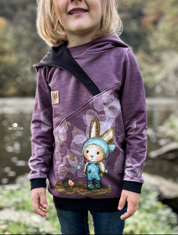 E-Book Hoodie Asymmetrie Gr. 104 - 140 image number 8
