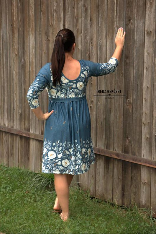 *Ladies Button Dress* Kleid mit Knopfleiste Gr. 30 bis 56 image number 7