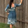 *Ladies Button Dress* Kleid mit Knopfleiste Gr. 30 bis 56 thumbnail number 7