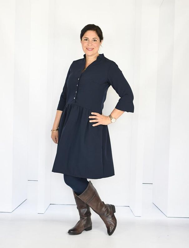 Ebook /Schnittmuster lillesol women No.54 Kleid Sombra image number 3