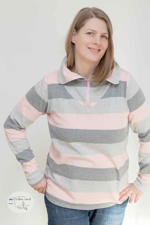 Pullover "ZITA" Nähanleitung und Schnitt Gr. 158–46 image number 7