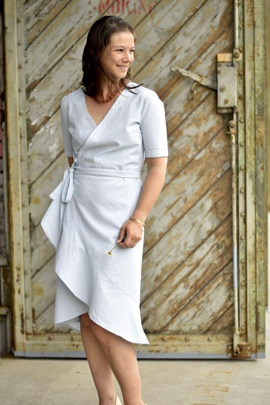 Wickelkleid (34-46) TIJUCA Kleid Damen Schnittmuster image number 10