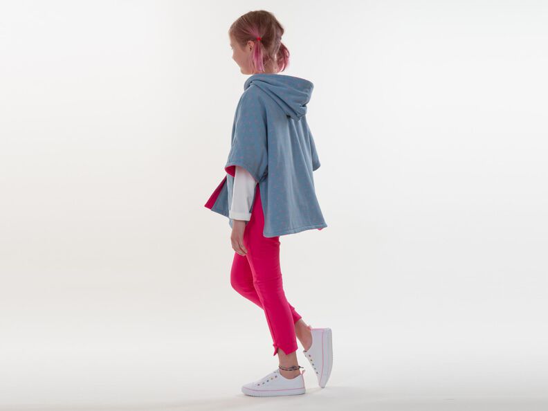 Schnittmuster Poncho und Hose im Set image number 4