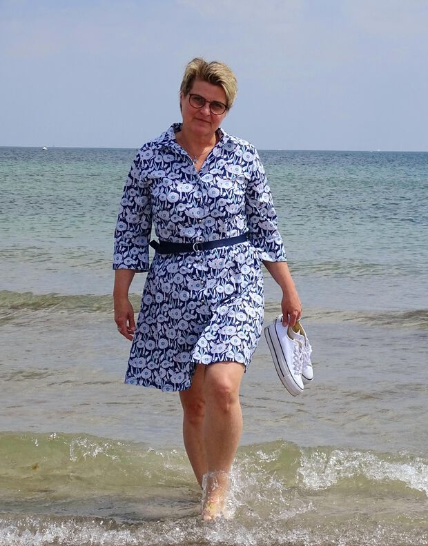 Ebook / Schnittmuster lillesol women No.43 Kleid Camisa image number 4